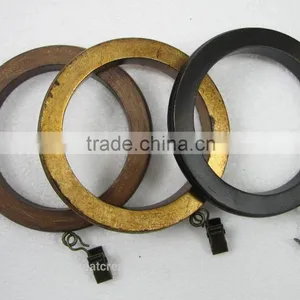 High Quality Extended Wooden Curtain Rod Wall Bracket thumbnail-4