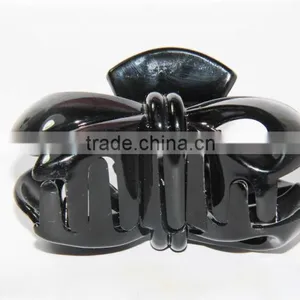 Hair Claws Rhinestone Korean,hair Claws Black Flower,korean Crystal Hair Claw thumbnail-2