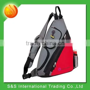 Large Capacity Urban Sling Sports Backpack With Phone Holder thumbnail-4