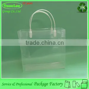 OEM Customized High Quality Transparent Plastic Makeup Bag With Handle thumbnail-2