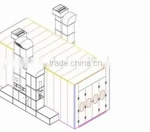13M Truck Paint Booth for Sale thumbnail-1