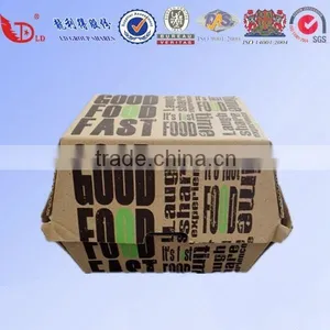 China Supply Custom Hamburg Packing Boxes With Logo Design thumbnail-1