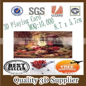 Guangzhou Lifeng Custom Printing 3d Playing Cards thumbnail-1