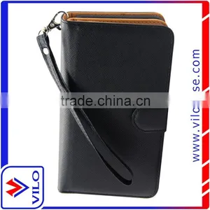 Wallet Case With Card Slot Book Flip Leather Case Cover for Samsung S6 thumbnail-3