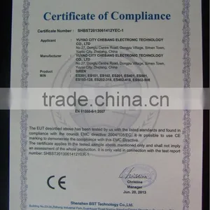 12V 24V 36V 80V 100V Truck Reversing Buzzer BB-117,with CE and Rohs thumbnail-5