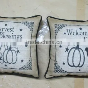 Handmade Christmas Throw Pillow /Festival Ornament Cushion thumbnail-1