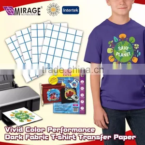 Vivid Color Performance Dark Fabric T-shirt Transfer Paper thumbnail-1