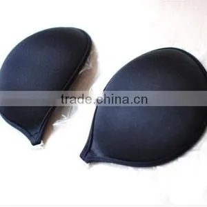 Black Piped Invisible Bra Girls Sexy Breathable Nipple Bra Wireless Sponge Bra thumbnail-4