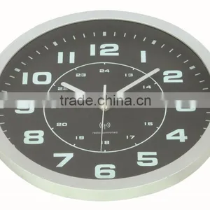 Big Fashion Cheap Clock Metal Decorative Wall Mounted Clock thumbnail-2