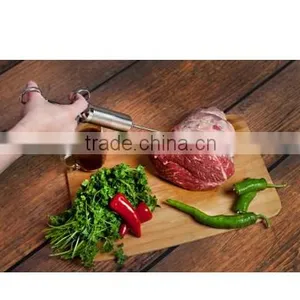 Eco Friendly 304 Stainless-Steel Seasoning Liquid Injector Barbecue Meat Marinade Injector thumbnail-2