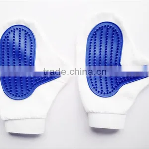 Dog & Cat Universal Pet Animal Grooming Massage Glove Brush Pet Mitt thumbnail-3