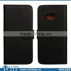 Wholesale Genuine Leather Case for HTC One M9, With Money Slot and Stand thumbnail-2