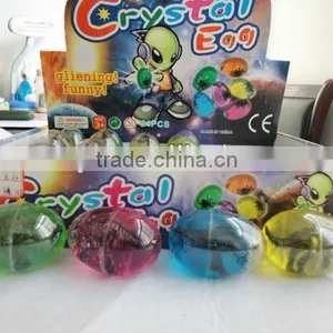 Factory Supplier Wholesale Popular Crystal Egg Crystal Gift Crystal Ball Dinosaur Egg Crystal Slime Toys thumbnail-1