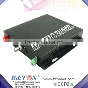 4Ch 720P/960P/1080P HD CVI/AHD/TVI Converter Fiber Optic to BNC Digital Video Converter Fiber Optical thumbnail-1