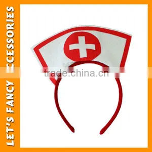 PGHD0224 2016 Hot Party Sex Nurse Headband for Halloween Nurse Headband Costume Accessory thumbnail-1