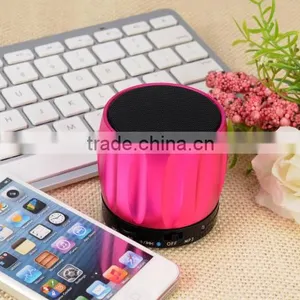 Hot Selling 2015 Bluetooth Speaker Multi Media With FM Radio, Hands Free Call, TF Card Slot and Custom Logo Printing thumbnail-1