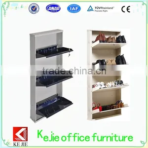 Cheap Folding Metal Shoe Rack 2 Tiers Painting Metal Shoe Rack With Best Service thumbnail-6