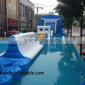 Inflatable Water Obstacle Course for Sale thumbnail-1