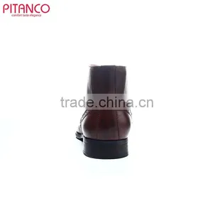Brogues Style High Quality Leather Mes Dress Boots thumbnail-3
