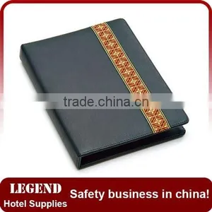 Wholesale Hotel Furniture Soft Leather Ring Binder,room Directory thumbnail-2