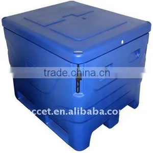 Hot Promotional 1000L Fish Storage Box&Plastic Box With Rotomolding Technology, Large Cooler thumbnail-1