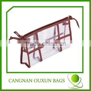 Wholesale Pvc Leather Bag,pvc Artificial Leather for Bag,pvc Leather Cosmetic Bags thumbnail-1