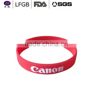 High Quality Promotional Patented Silicone Wristband Silicone Bracelet With Cheap Price thumbnail-5