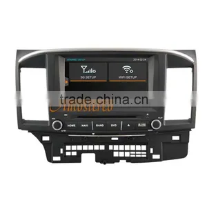 In Dash Car Stereo GPS Navigation DVD Headunit For MITSUBISHI LANCER 2007-2012 thumbnail-3