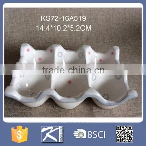 Easter Different Sizes Ceramic Egg Tray for Sale thumbnail-3
