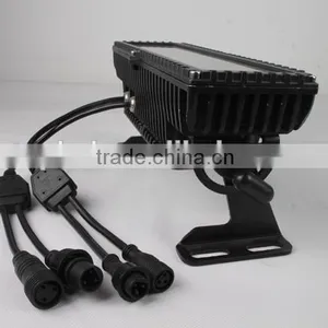 CE&RoHs Certificate Excellent Color Mixing IP66 Outdoor 14* Tri-3W RGB Wall Washer LED Light thumbnail-3