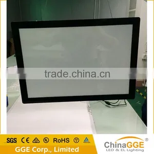 Double Side Real Estate Window Display LED Display Panel Magnetic Crystal Light Pockets thumbnail-3