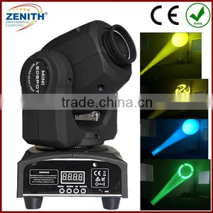 10W White LED Mini Moving Head Spot Light Led Spot Mini Moving Light Stage Lighting thumbnail-3