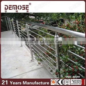 Demose AISI304 Balcony Staircase Stainless Steel Balustrades thumbnail-1