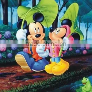 Rubber Kids Table Mats/ Plastic Carton Desk Mat/ Kid Plastic Play Mat thumbnail-1