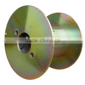 Flat Type Steel Spool Bobbin for Wire Production thumbnail-3