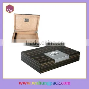 Lacquered Cigar Boxes Cases Wood Design With Inner Cigar Tray thumbnail-2