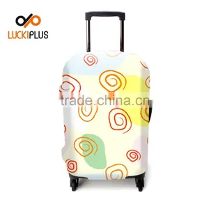 Luckiplus Thick Spandex Luggage Cover Exclusive Designed Trolley Case Cover thumbnail-2