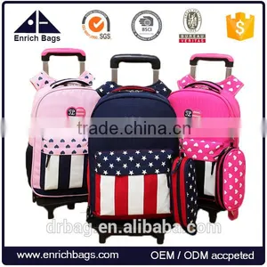 Enrich Cartoon Design Kids Trolley School Bag With Wheel Quality Choice Most Popular thumbnail-1