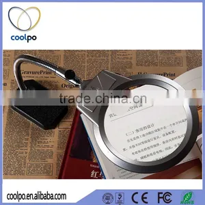 Metal Desktop Magnifying Glasses WITH 2 Led Lights thumbnail-1