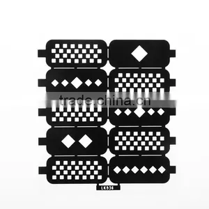 Heart to Feel Private Label Hollow Stencil Nail Sticker for Girls thumbnail-4