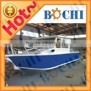 24ft 10 Persons Center Console Aluminum Fishing Boat for Sale thumbnail-1