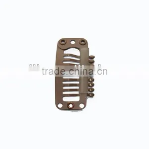 Snap Comb Clips 9 Teeths Type Clips for Hair Extension Snap Clips Hair Extension Snap Clips thumbnail-5