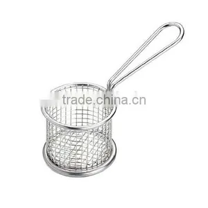 Kitchen Stainless Steel Small French Fry Basket thumbnail-1