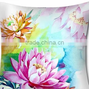 Latest Design Custom Printing Cushion Cover With Hidden Zipper thumbnail-2