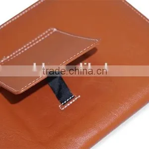 PU Leather Envelope Pouch for Tablet With Stand and Strap Universal Design thumbnail-2