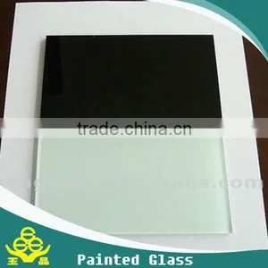 Black Painted White Painted Glass in China Factory thumbnail-2