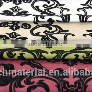 100% Polyester Sofa Fabric With Printing Flower F304 thumbnail-3