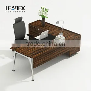 Latest Design Hot Sale Manager Desk With Alum Frame thumbnail-4