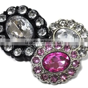 Best Selling Prodcuts Oval Shaped Buttons With Diamond thumbnail-1