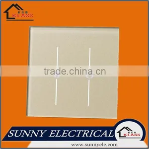Modern 2 Gang Remote Sensitive Dimmer Light Switch Made in China thumbnail-2